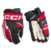 Rukavice CCM Tacks XF Pro SR, Senior, 13", červená-bílá