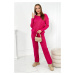 Sweater set Sweatshirt + Fuchsia pants