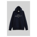 MIKINA GANT LOGO HOODIE EVENING BLUE