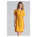 Žlté šaty M669
