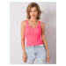 Fluo pink knitted top