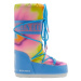 Vysoké zimné topánky MOON BOOT Icon Tie Dye alaskan blue