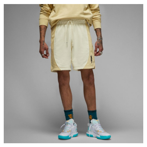 Jordan Zion Fleece Shorts - Pánske - Kraťasy Jordan - Žlté - DR2113-783