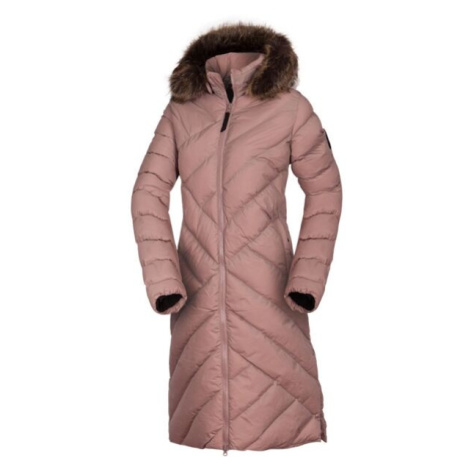 Northfinder XIMENA Dámsky kabát, ružová, veľkosť