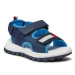 Tommy Hilfiger Sandále Flag Velcro Sandal T3B2-33434-1591 S Tmavomodrá