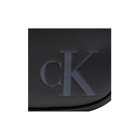 Calvin Klein Jeans Kabelka Sculpted Camera Bag18 Mono K60K610065 Čierna