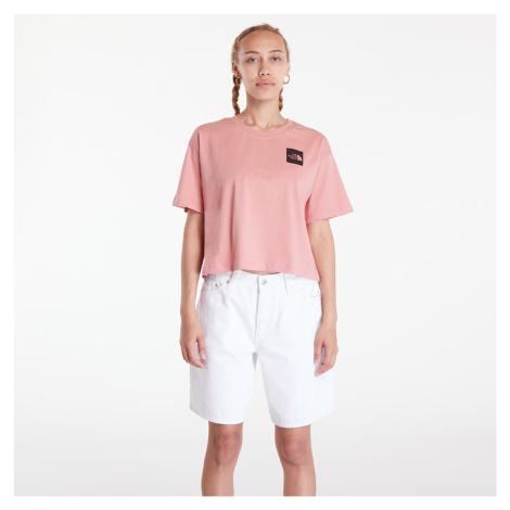 Top The North Face W Cropped Fine Tee Pink