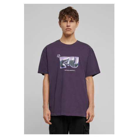 Men's T-shirt FU Heavy Oversize Purple mister tee