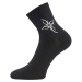 Boma Tatoo Dámske vzorované ponožky - 3 páry BM000000613800101000 čierna