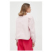 Rifľová bunda Weekend Max Mara dámska, ružová farba, prechodná