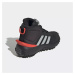 Juniorské zateplené členkové topánky Fortatrail Boa K IG7262 Black with Red - Adidas černá s čer