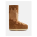 Vysoké zimné topánky MOON BOOT RESORT COL. MB ICON SUEDE EMBROIDERY-M008 COGNAC