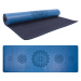 Gumová jóga podložka Sportago Indira 183x66x0,3cm - modrá - 5 mm