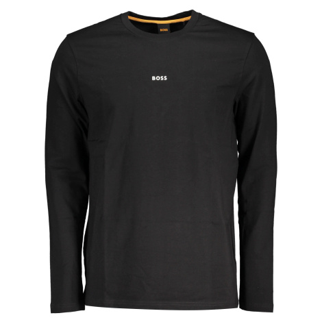 BOSS LONG SLEEVE T-SHIRT MEN BLACK Hugo Boss