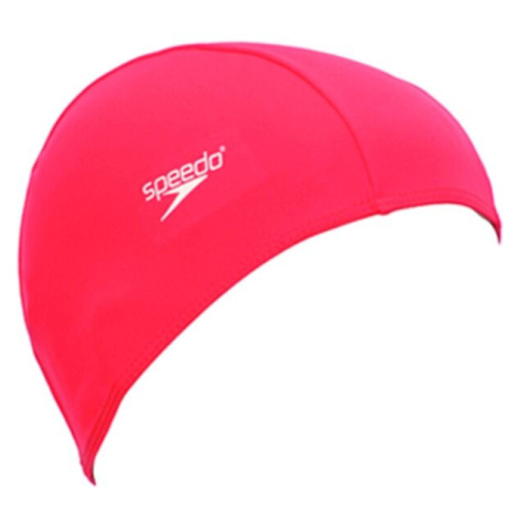 Speedo POLYESTER CAP POLYESTER CAP - Plavecká čapica, ružová, veľkosť