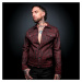 bunda pánska WORNSTAR - Idolmaker Coated Denim - Crimson - WSGJ-IMCC