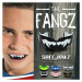 Chránič zubů Safe Jawz Extro Series Fangz Black, Junior, Bez příchuti