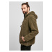 Teddyfleece Worker Pullover Jacket Olive