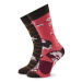 Funny Socks Ponožky Vysoké Unisex Japan SM/03 Hnedá