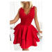 Červené elegantné šaty ADELL 368-3