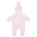 Larkwood Dojčenský overal králiček LW073 Pale Pink