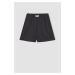 DEFACTO Girls' Woven Labeled Shorts