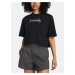 Under Armour Women's T-shirt UA W BOXY CROP BRANDED SS - Ladies