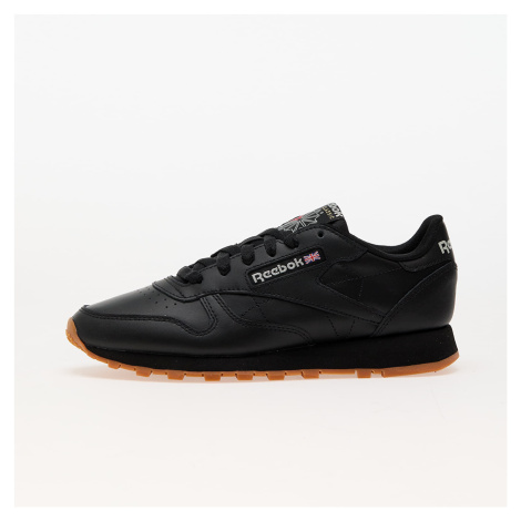 Tenisky Reebok Classic Leather Junior Black/ Black/ Gum