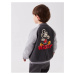 LC Waikiki College Collar Mickey Mouse Printed Baby Boy College Jacket