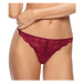 Gorteks Charlize soft lace thong dark re