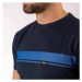 Kappa LOGO ESLUM Pánske tričko, tmavo modrá, veľkosť