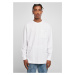 Large long-sleeved pocket in white