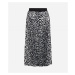 Sukňa Karl Lagerfeld Animal Print Pleated Skirt Karl Animal Aop White