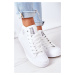 Women's Leather High Sneakers Big Star GG274016 White 37