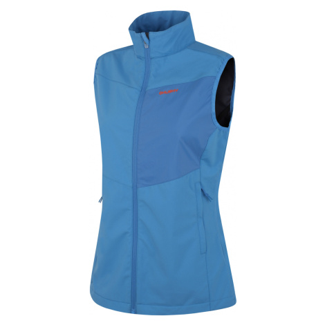 Husky Dámska softshell vesta Salien L lt. blue