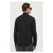 Košeľa HUGO pánska, čierna farba, slim, s klasickým golierom, 50490712