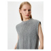 Koton Knit Jumper Crew Neck Sleeveless