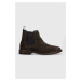 Semišové topánky chelsea Gant St Akron pánske, hnedá farba, 25653373.G46