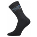 Boma Spot Unisex froté ponožky 3 páry BM000000607400101085 čierna