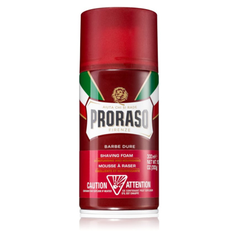 Proraso Red pena na holenie s vyživujúcim účinkom