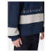 Mikina Trussardi Sweatshirt Cotton Brushed Fleece Modrá