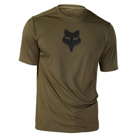 FOX Ranger Lab Head Short Sleeve Dres Olive Green