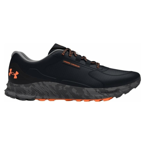 Under Armour Men's UA Bandit Trail 3 Running Shoes Black/Orange Blast 45 Trailová bežecká obuv