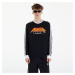 Tričko adidas Flames Long Sleeve Tee Black/ White