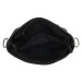 Čierna kabelka na rameno so zdobeným ramienkom „Polly“