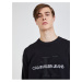 Čierny pánsky sveter Calvin Klein Embroidery