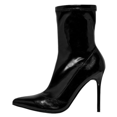 ONLY Čižmy 'Sock Heeled Boots'  čierna