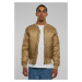 Basic Bomber Jacket Beige