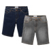 Strečové džínsové bermudy, Regular Fit (2ks v balení)
