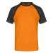 James&amp;Nicholson Pánske tričko JN010 Orange